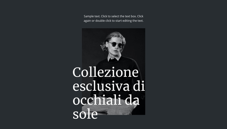 Collezione esclusiva di occhiali da sole Modello Joomla