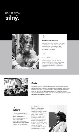 Síla Digitálního Podnikání – Profesionální Šablona Webu