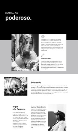 Poder Do Negócio Digital Modelo De Site HTML CSS
