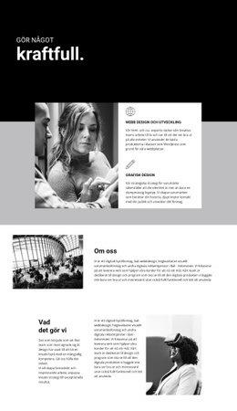 Kraften Hos Digitala Affärer - Kreativ Multifunktionsmall