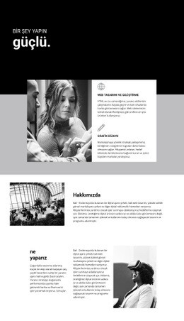 Dijital Işin Gücü - Yaratıcı Çok Amaçlı Şablon