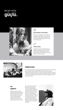 Dijital Işin Gücü - Profesyonel Web Sitesi Şablonu