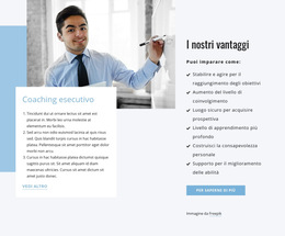Esegui Il Coaching - Modello Di Sito Web Reattivo