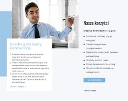 Responsywny HTML5 Dla Przeprowadź Coaching