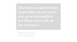 Encabezado Con Fondo Y Texto - Página De Destino Multipropósito