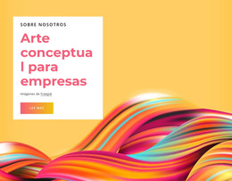 Arte Conceptual Para Empresas: Plantilla HTML5 Adaptable