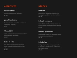 Tema Gratuito De WordPress Para Descubre Elementos De Menú Clásicos Y Nuevos