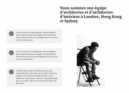 Créateur De Sites Web Le Plus Créatif Pour Une Équipe D'Architectes