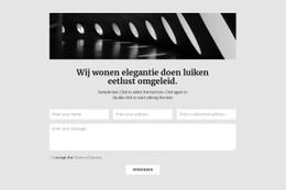 Afbeelding, Titel, Tekst En Vorm Responsieve CSS-Sjabloon