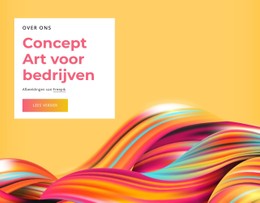 CSS-Rastersjabloonkolom Voor Concept Art Voor Bedrijven