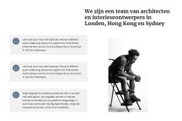 Een Team Van Architecten - Responsieve Mockup