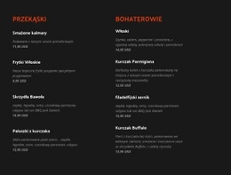 Odkryj Klasyczne I Nowe Pozycje Menu