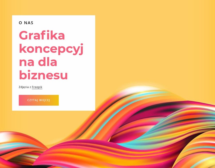 Grafika koncepcyjna dla biznesu Szablon