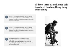 Gratis Webbdesign För Ett Team Av Arkitekter