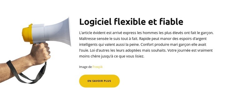 Un service de SMS d'entreprise Modèles de constructeur de sites Web