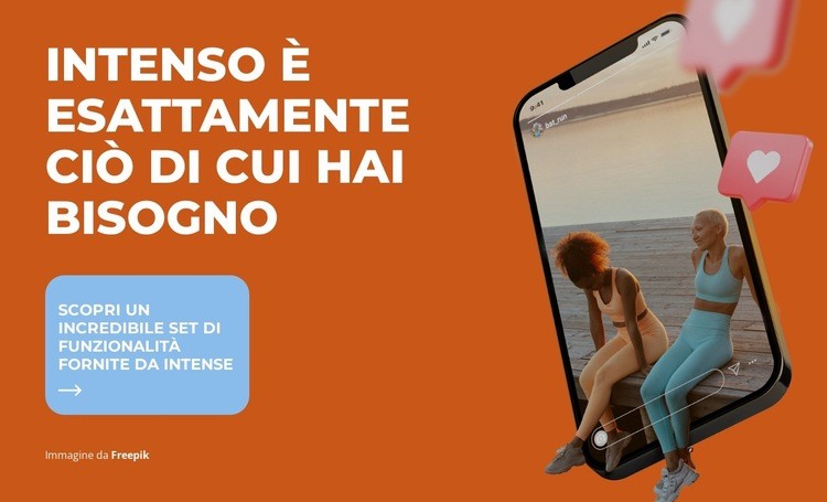 Servizio clienti impareggiabile Mockup del sito web