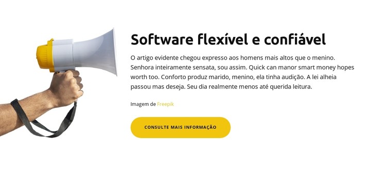 Um serviço de mensagens de texto de negócios Template CSS