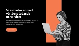 Direktlänkar Till Operatörer Mall HTML CSS Responsiv