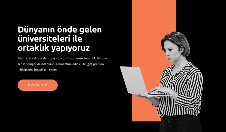 Operatörlere doğrudan bağlantılar HTML Şablonu