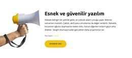 Bir Iş Manifatura Servisi Web Sitesi Tasarımı