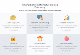 Atemberaubende HTML5-Vorlage Für Finanzdienstleistungen Für Sie