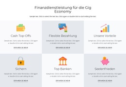 Benutzfertiges Website-Design Für Finanzdienstleistungen Für Sie