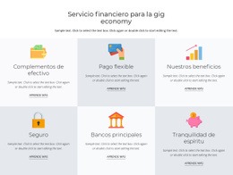 Servicios Financieros Para Ti - Página De Destino