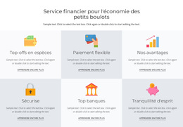 Services Financiers Pour Vous - Page De Destination