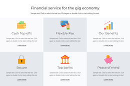 Financial Services For You Html5 Responsive Template