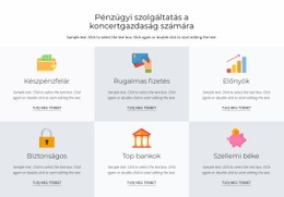 Pénzügyi Szolgáltatások Az Ön Számára - Beépített Cms Funkció