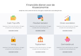 Klaar Voor Gebruik Siteontwerp Voor Financiële Diensten Voor Jou
