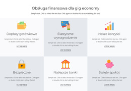 Usługi Finansowe Dla Ciebie - Łatwy W Użyciu Motyw WordPress