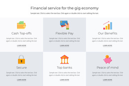 Financial Services For You - Landing Page
