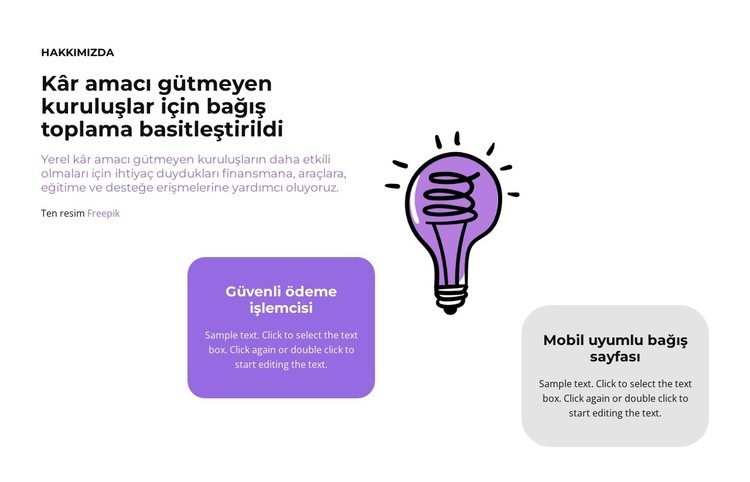 Finansal servis Açılış sayfası