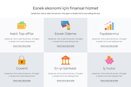 Sizin Için Finansal Hizmetler - Kullanımı Kolay WordPress Teması