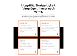 Fantastische HTML5-Vorlage Für Umfassendes Niveau