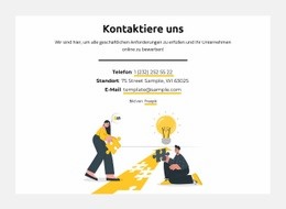 Responsive Webvorlage Für Greifen Sie Auf Eine Suite Zu