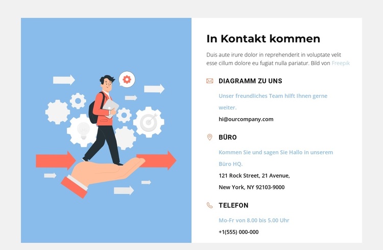 Kontakte hochladen und segmentieren WordPress-Theme