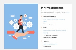 Kontakte Hochladen Und Segmentieren - Anpassbare Professionelle Zielseite