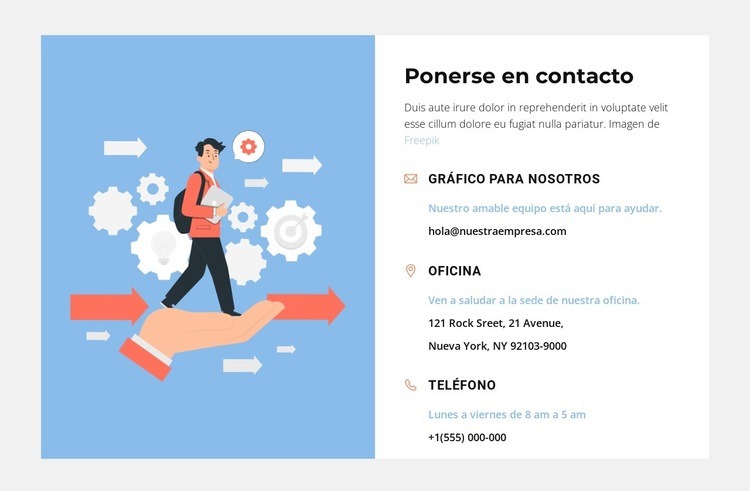 Cargar y segmentar contactos Diseño de páginas web