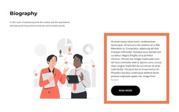 Biography CSS Templates