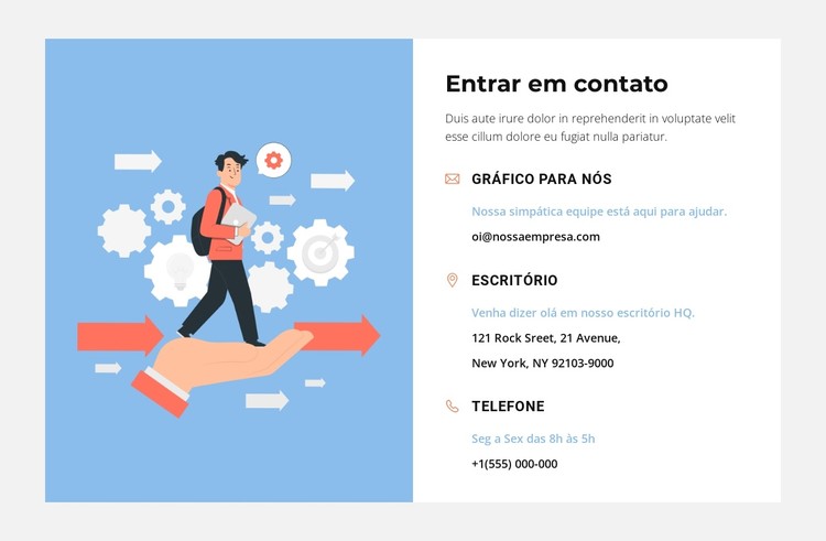 Carregar e segmentar contatos Template CSS