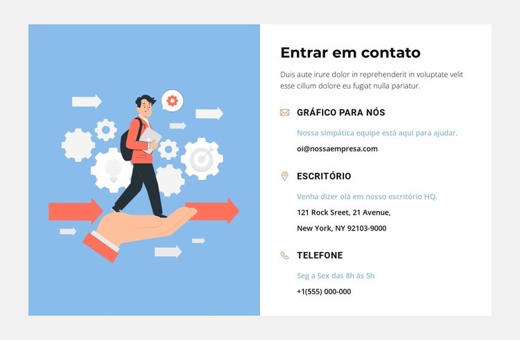 Carregar e segmentar contatos Landing Page