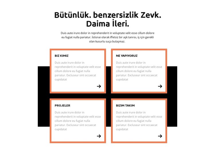 Kapsamlı seviye CSS Şablonu