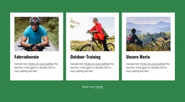 Ihr Lokaler Radsportverein – Benutzerdefiniertes WordPress-Theme