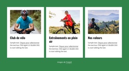 Votre Club Cycliste Local - Thème WordPress Personnalisé