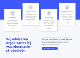 We Helpen Wereldwijde Organisaties Website Met Één Pagina