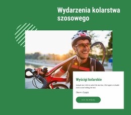 Premium Kreator Stron Internetowych Dla Imprezy Kolarskie Dla Kolarzy Na Każdym Poziomie