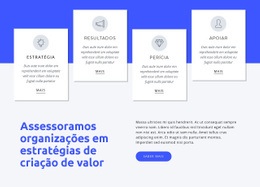 Nós Ajudamos Organizações Globais - Website Creation HTML