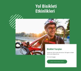 Her Seviyeden Binici Için Bisiklet Etkinlikleri Için CSS Düzeni